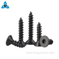 Black Zinc Hex Socket Flat Head Self-Tapping Screws